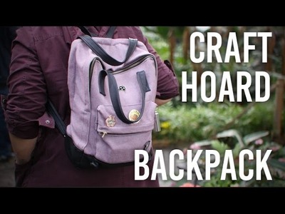 Tackling My Craft Hoard - Backpack