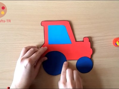 Tractor- Kids Craft
