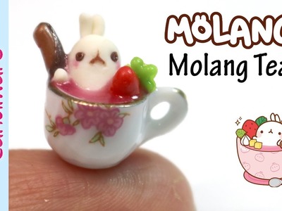 Tutorial: DIY Molang Tea - FIMO, Polymer Clay