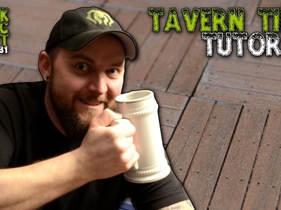 Wood Floor Tavern Tiles For D&D Tutorial (Black Magic Craft Episode 031)