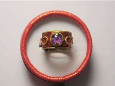World of Warcraft Alexstrasza Polymer Clay Ring Tutorial I Jewelry how to I Jewellery DIY