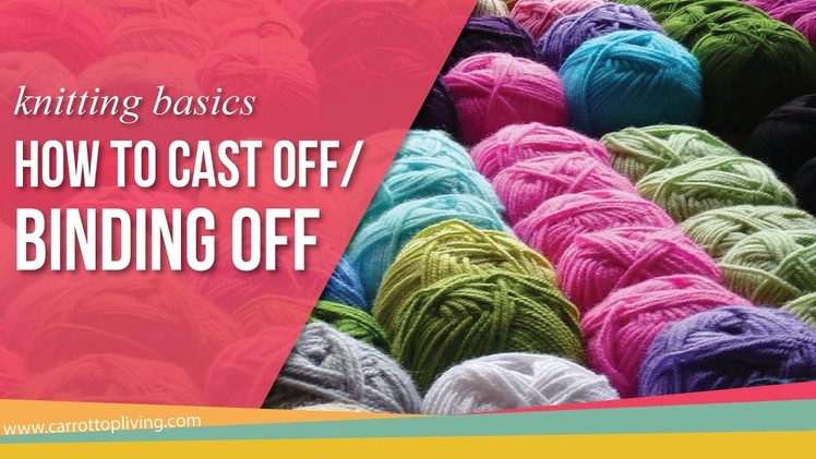 Binding off for knitting