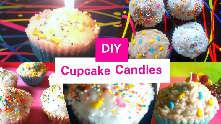 DIY Cupcake Candles.Candle Making How To