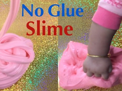 DIY Fluffy Slime Without Glue,Borax,Baking Soda,Hand Soap or Liquid Starch!! Easy Slime Recipe