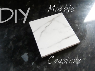 DIY Marble Coasters ♥