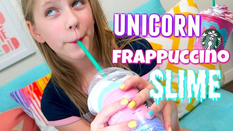 DIY Unicorn Frappuccino Slime | Shopping for Slime Recipe at Michaels