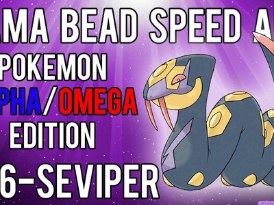 Hama Bead Speed Art | Pokemon | Alpha.Omega | Timelapse | 336 - Seviper