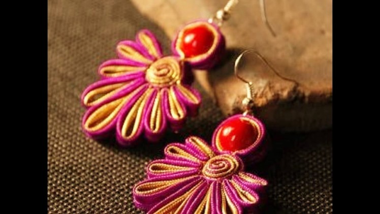 Handmade cloth earrings