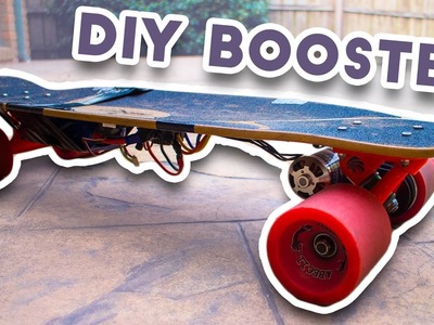 Homemade Boosted board! | DIY ELECTRIC SKATEBOARD