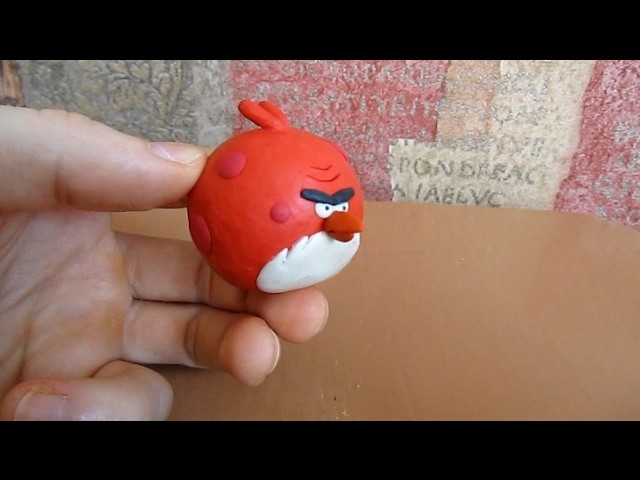 How To Make Clay Angry Birds Terence Bird