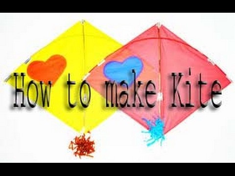 How to make Kite with paper (All Art Tips)