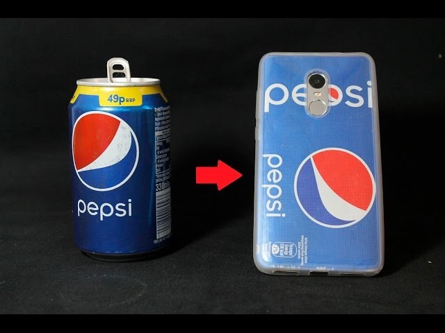 How To Make PEPSI PHONE CASE -DIY- Easy to Make at Home