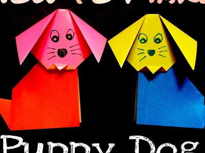 How to make puppy Dogs in 4 min - Easy Origami