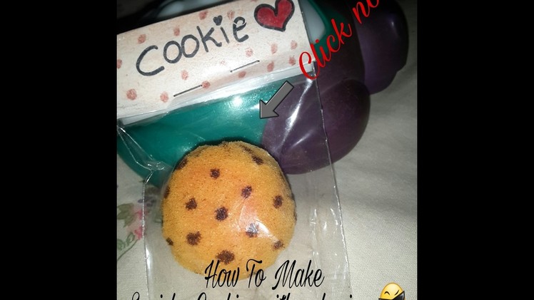 How to make squishy cookies with pakaging ❤ (indonesia version) | AMANDA DIY
