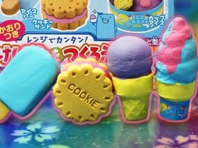 Ice Cream Scented Eraser DIY Kit! | KAWAII COOKIN