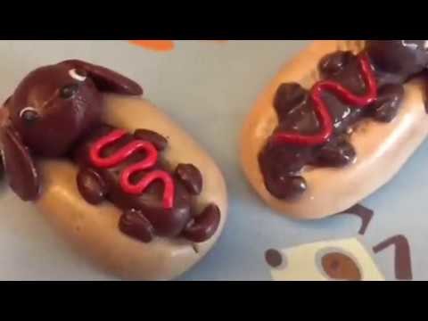 Polymer Clay Hot dog Tutorial