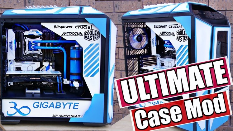 Project Infinity the ULTIMATE DIY Gaming & Water Cooled Custom PC FULL BUILD LOG