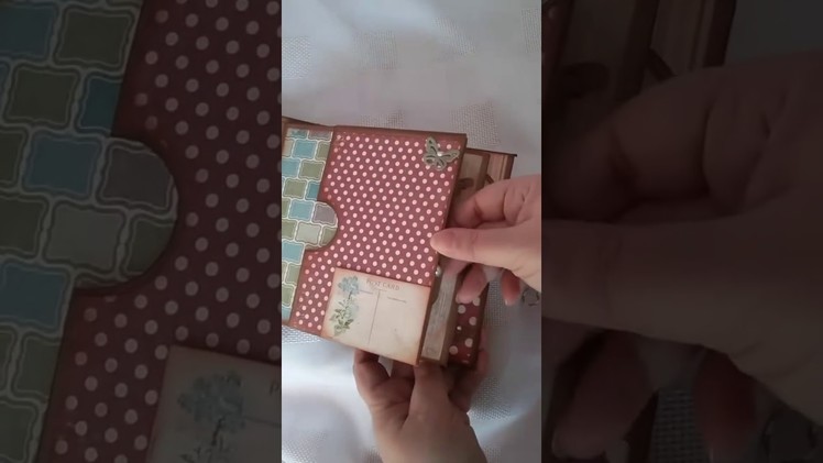 Album photo interactif - mini album scrapbooking