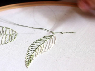 Coral Stitch, Hand Embroidery Tutorial