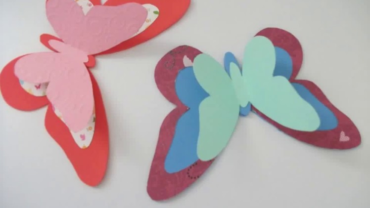 DIY craft how to make paper butterfly
