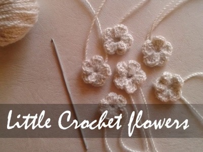 Little Crochet Flower. Tutorial.