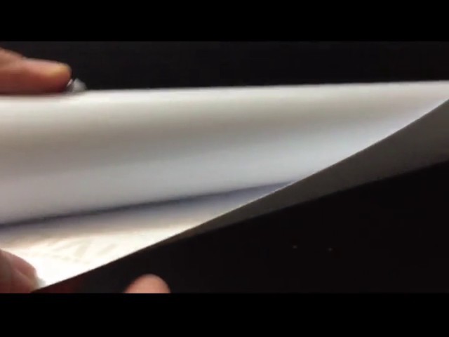 Matte White Laminated Contact Paper Vinyl Wrap Self Adhesive Satin Underlayer