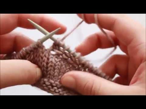 Stitch Tutorial: How I Knit a Braid Across a Flat Piece of Knitting
