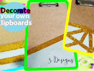 3 DIY Clipboard Designs