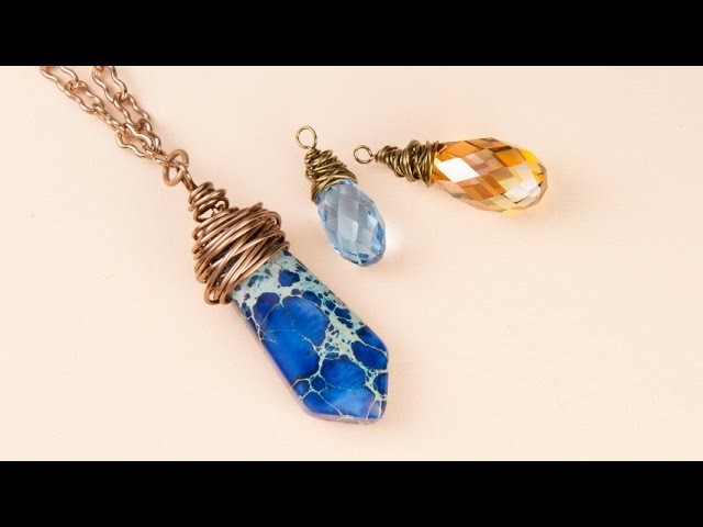 Artbeads Tutorial - Messy Wrapped Loops with Cynthia Kimura