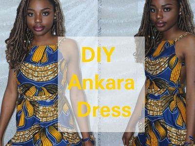 D.I.Y Short Backless Ankara Dress |DavilaDoll