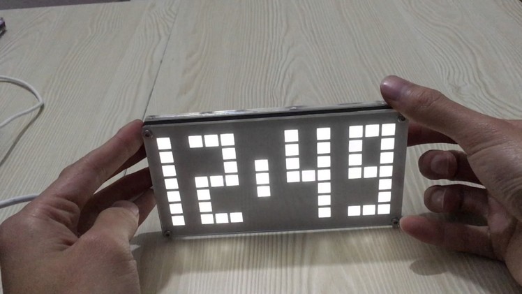 DIY Digital LED Clock Kit DS3231 High Precision Touch Key Control