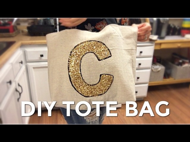 DIY Drop Cloth.Canvas Tote Bag