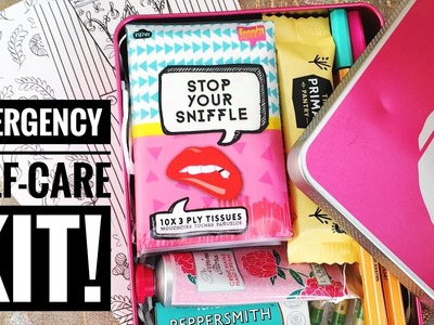 DIY EMERGENCY SELF-CARE KIT! - Managing anxiety and urges