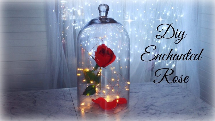 DIY Enchanted Rose | Beauty And The Beast