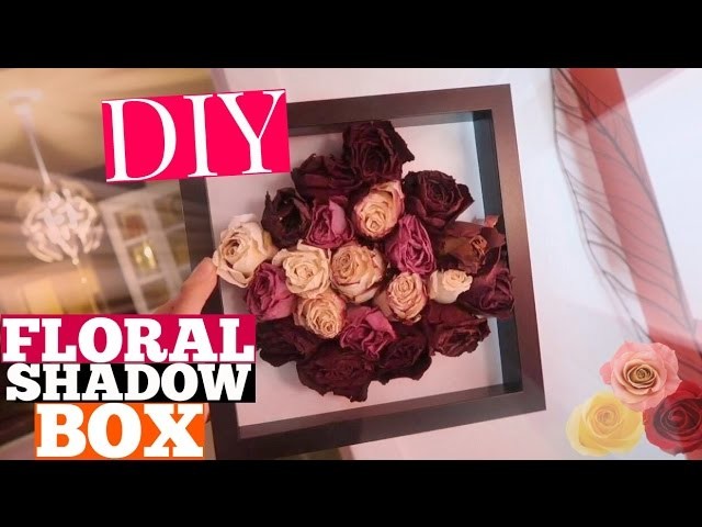 DIY Floral Shadow Box! How to Preserve Dried Flowers in 2 Different Styles