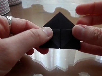DIY Origami flower - Flor de Origami | Silent! Video silencioso!