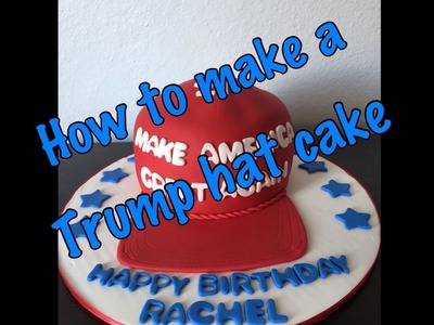 DIY - Trump Hat Cake
