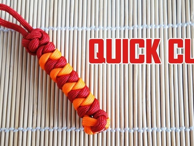 Duo Snake Knot Paracord Key Fob Quick Cut Tutorial
