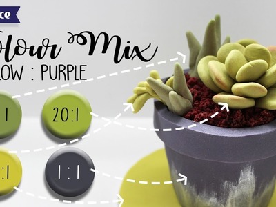 FULL TUTORIAL - Sharon Wee creates succulent mini cake