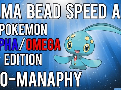 Hama Bead Speed Art | Pokemon | Alpha.Omega | Timelapse | 490 - Manaphy