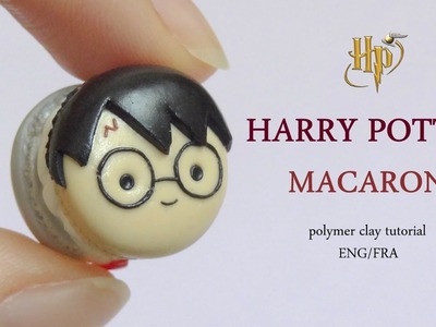 Harry Potter Macaron Tutorial. Tutoriel Fimo