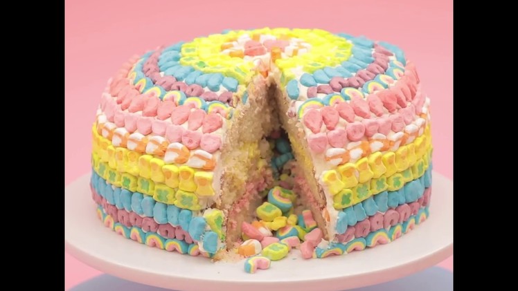 How to DIY a Lucky Charms Cake
