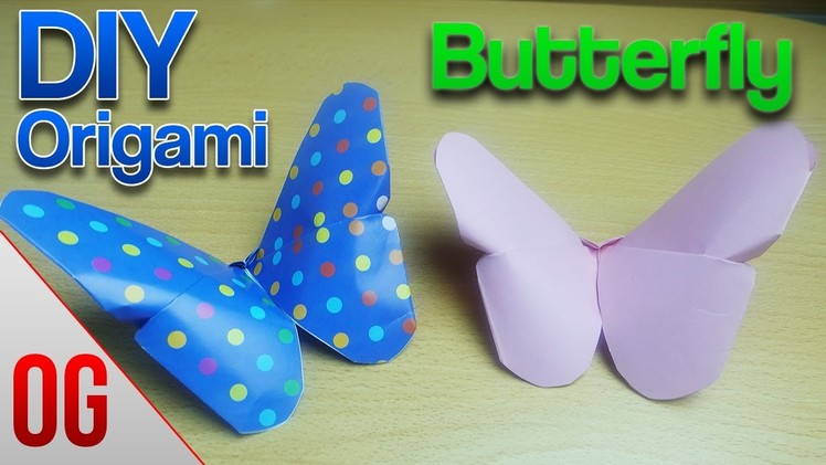 How to make an Origami Butterfly | Easy DIY Origami