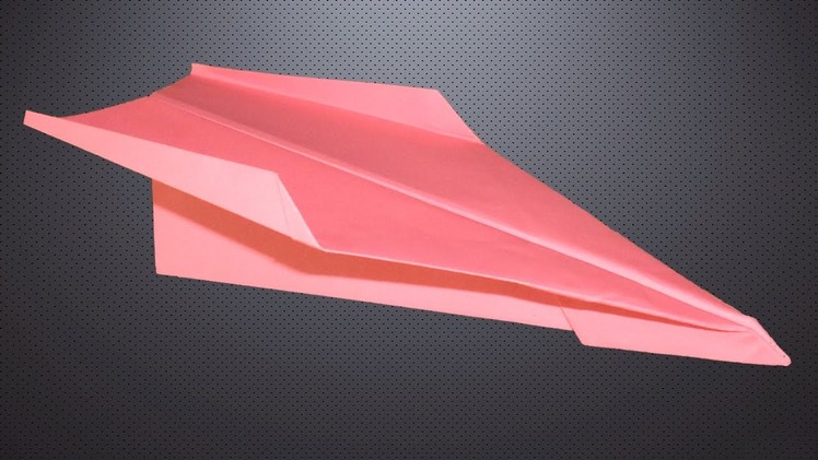 How to Make The Fastest Paper Airplanes That Fly Far.
