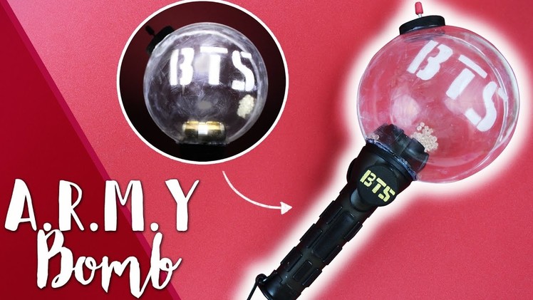 KPOP DIY: Make your own ARMY BOMB! |K-freakEnglish| BTS, 봄날