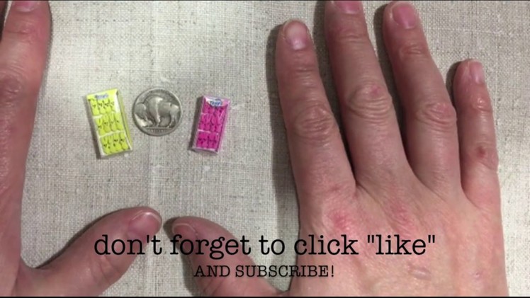 MiniTube Tutorial: Learn to Make Miniature Peeps Marshmallow Bunnies