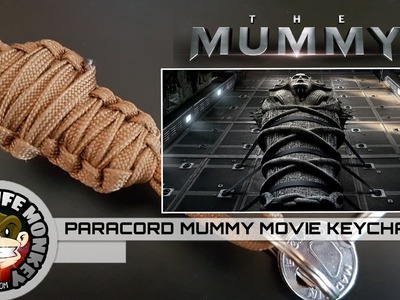 The Mummy Movie Paracord Mummy Keychain Tutorial