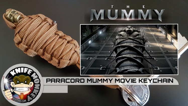The Mummy Movie Paracord Mummy Keychain Tutorial