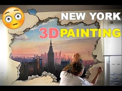 3D Painting - New York Skyline