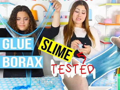 5 NO glue NO borax slime recipes TESTED! who can make the best slime challenge! Slimeatory #8